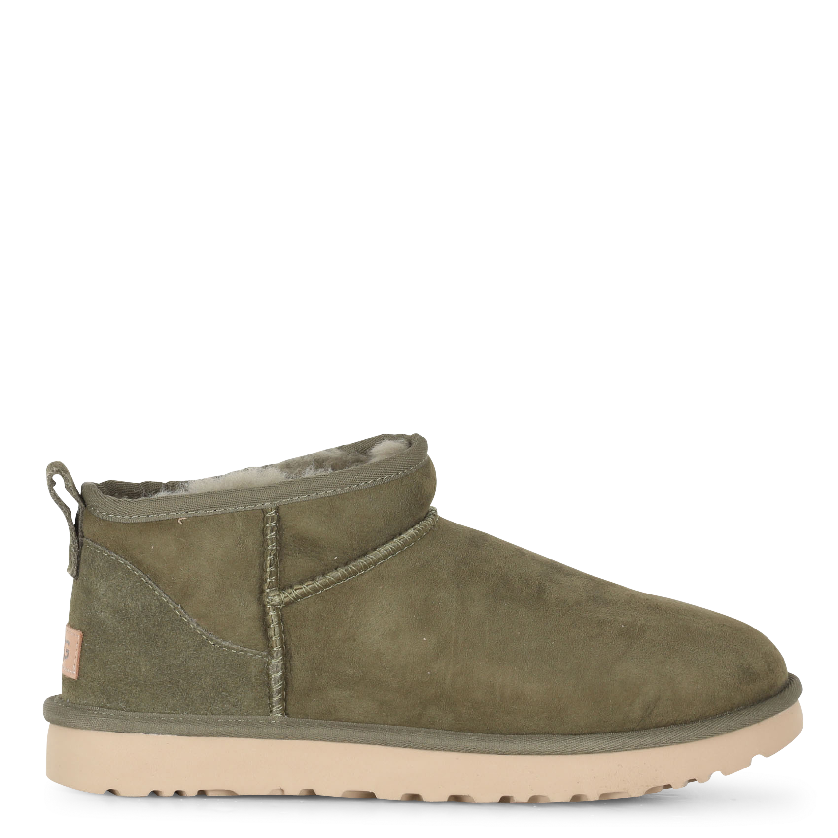 Enkellaarzen Classic Ultra Mini Burnt Olive Ugg - Dames | Place des  Tendances