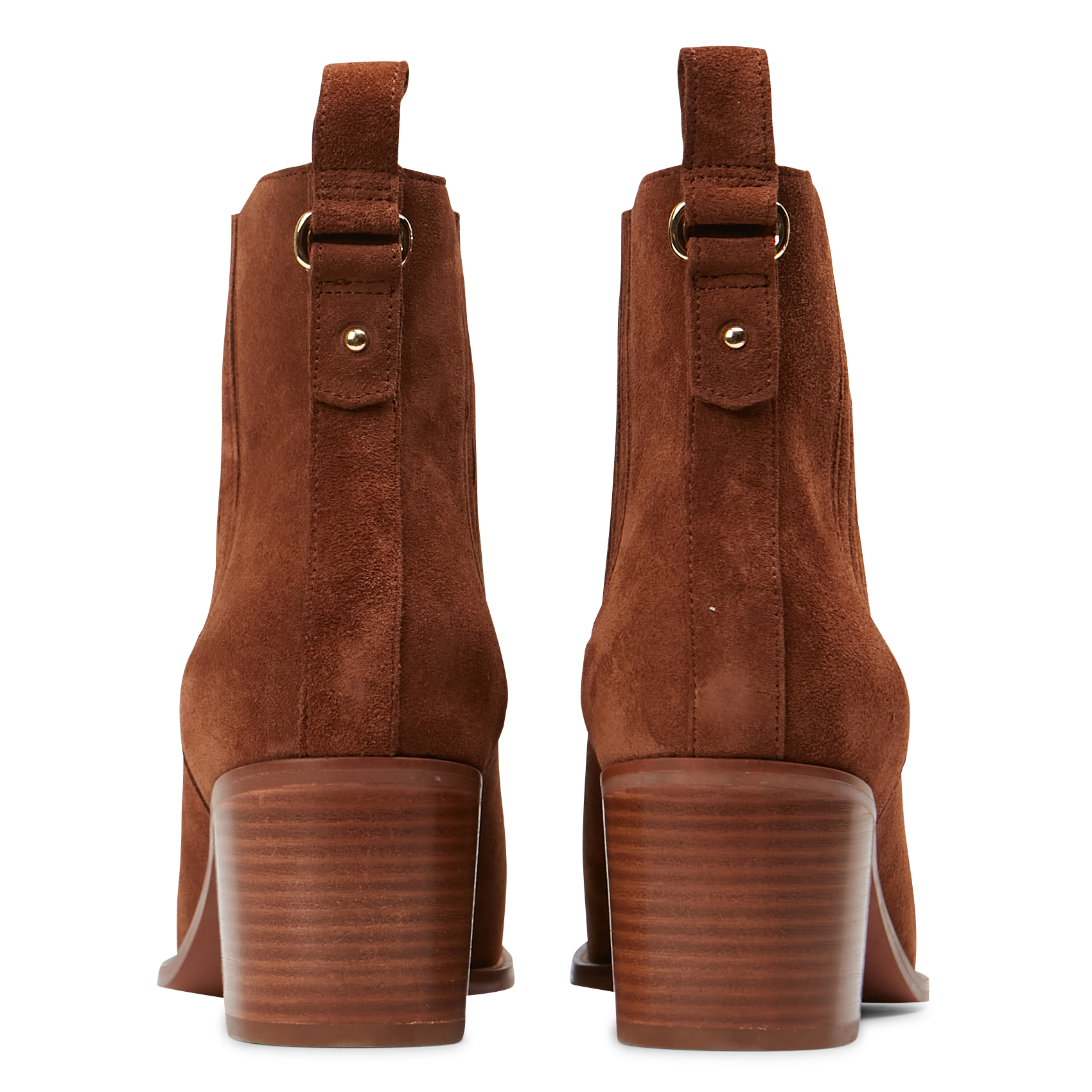 Leren enkellaarzen MAISON TOUFET Bruin