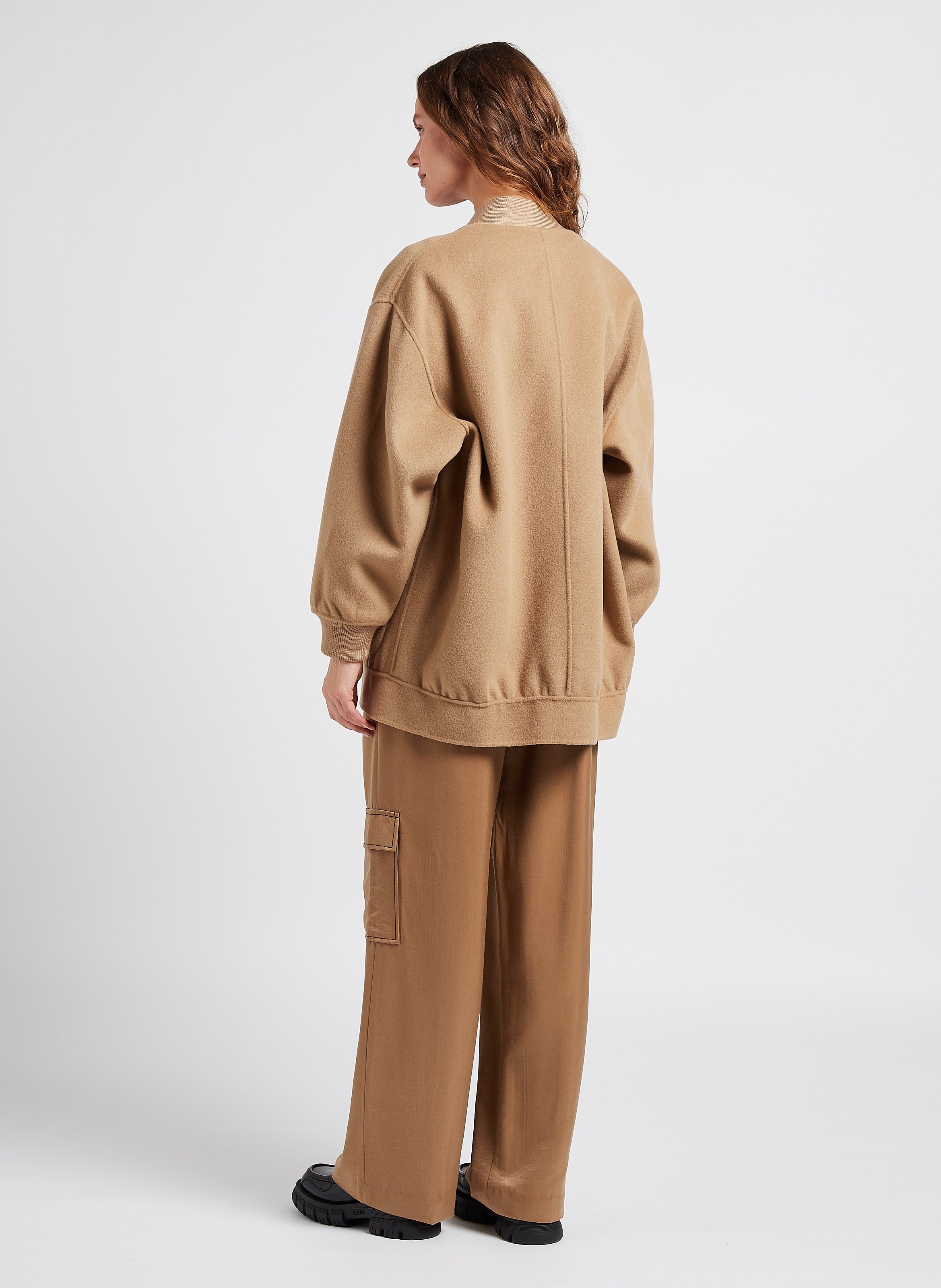 GRACE U★24AW★Merry Shawl Coat Camel)★9月限定 GRACE U☆24AW☆Merry Shawl Coat Camel)☆9月限定 コート
