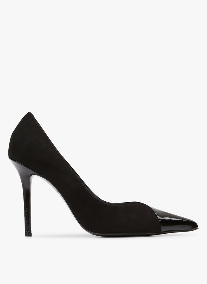 Bi material Heeled Pumps Noir noir Jonak Women Place des Tendances