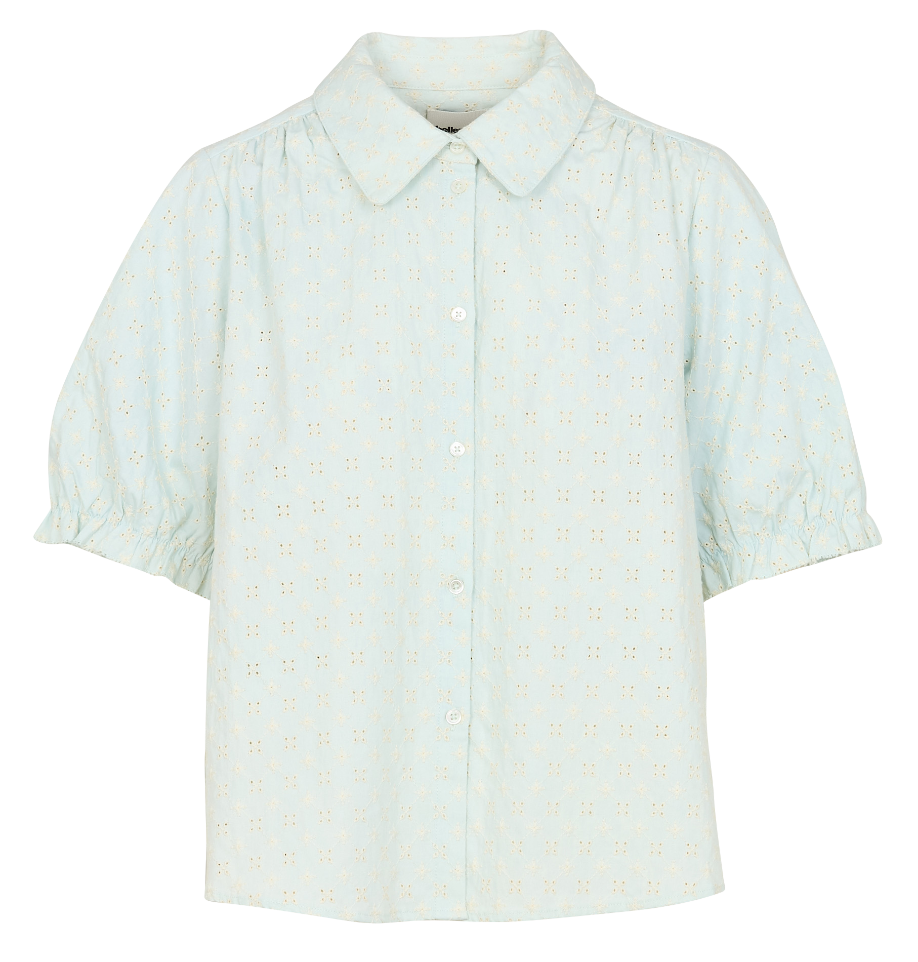 Top col classique en cton BELLEROSE Bleu