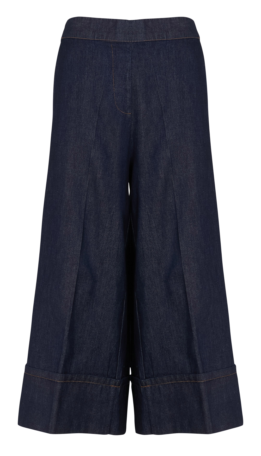 Jean flare taille haute en coton HUMILITY Bleu