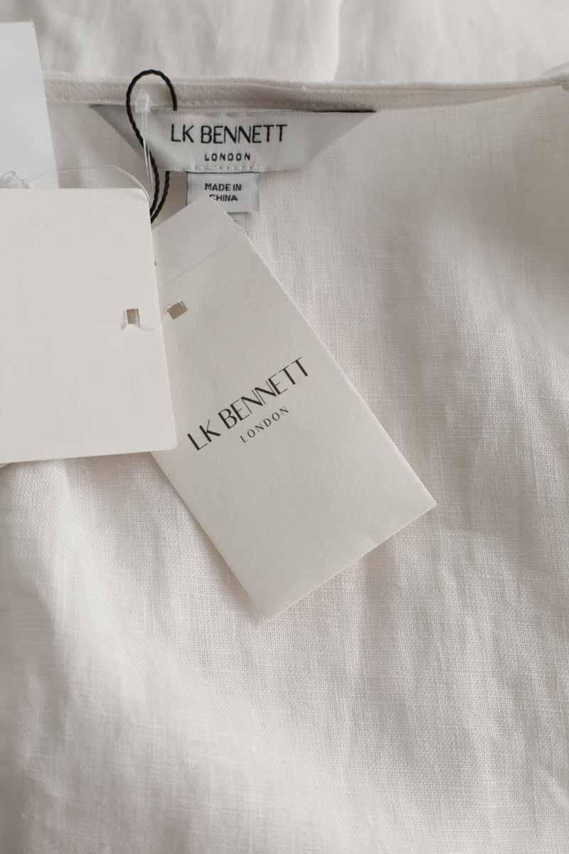 Linen dress LK BENNETT - Seconde Main White