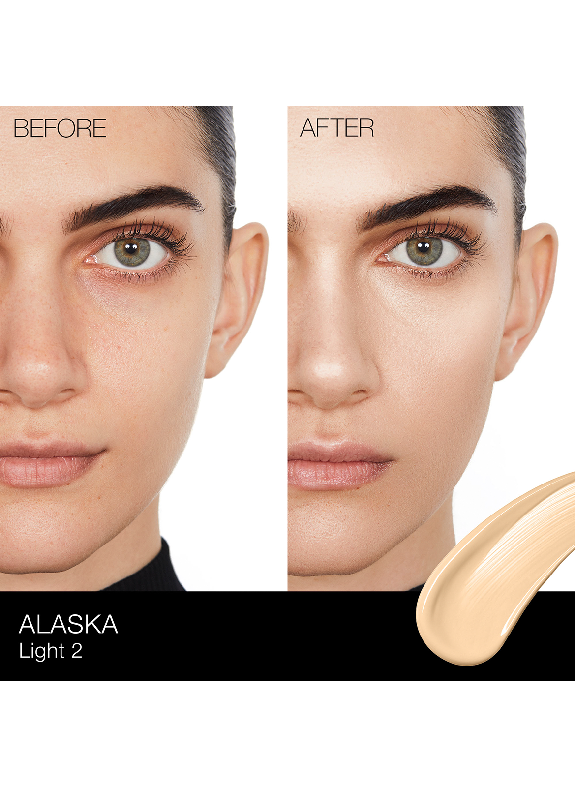 Pure Radiant Tinted Moisturizer - Soin teinté hydratant NARS Alaska