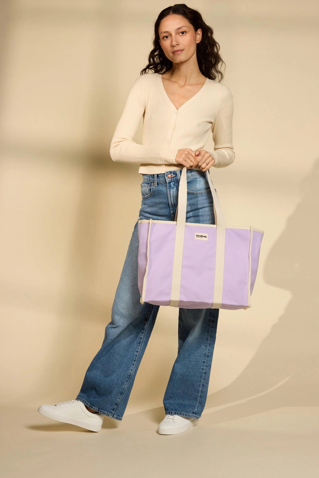 Oscar tote bag HINDBAG Purple