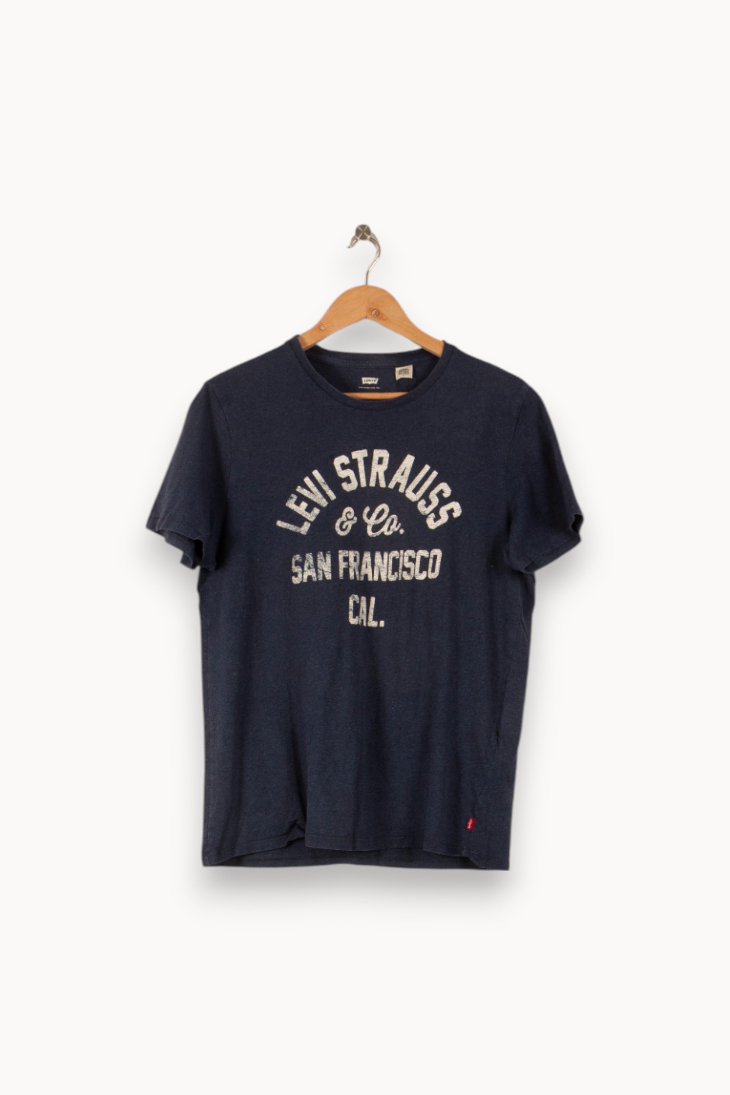 Tommy Badge T-shirt LEVI'S - Seconde main Blue