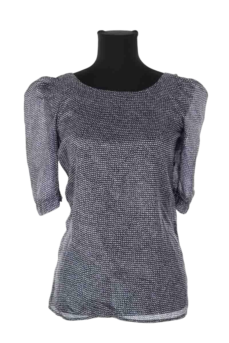 Silk blouse TARA JARMON - Seconde Main Black