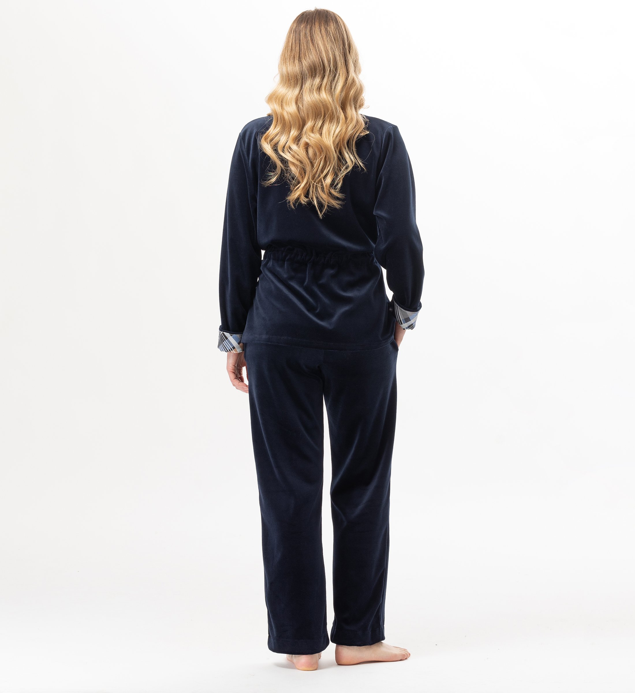 Velvet homewear set LE CHAT Blue