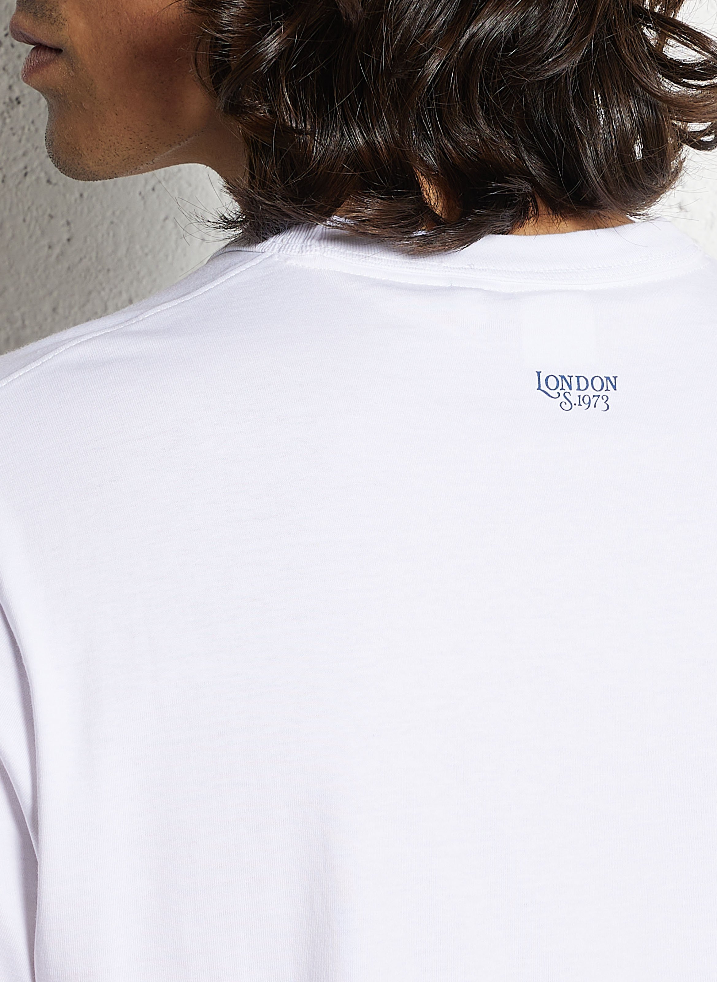 Straight-cut printed cotton T-shirt PEPE JEANS White