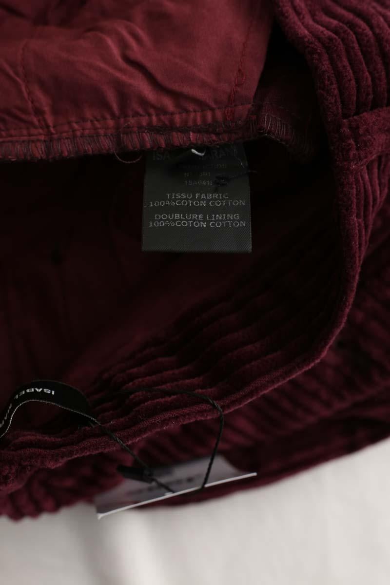 Carrot trousers ISABEL MARANT - Seconde Main Red