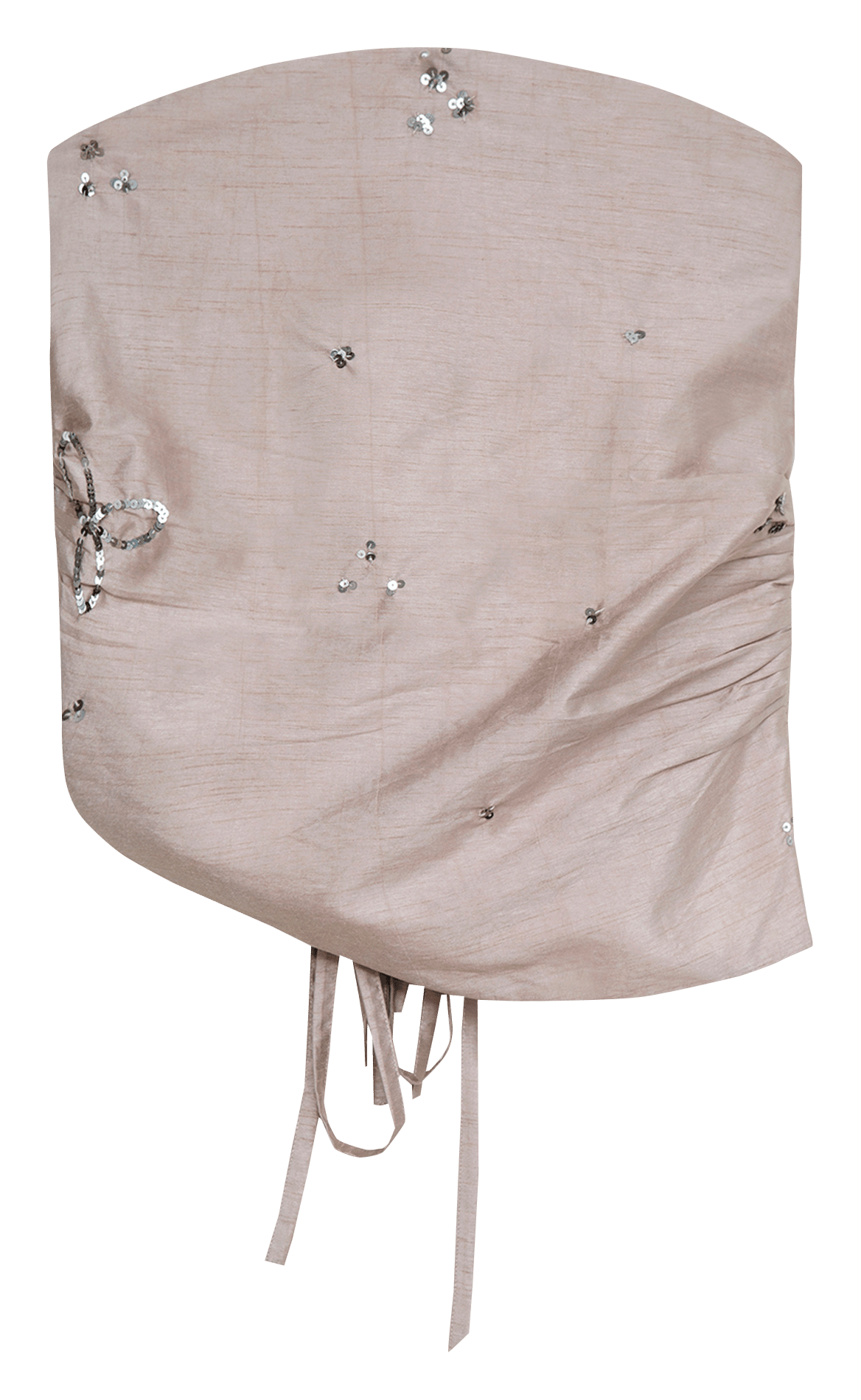 Top bustier brodé LAAGAM Beige