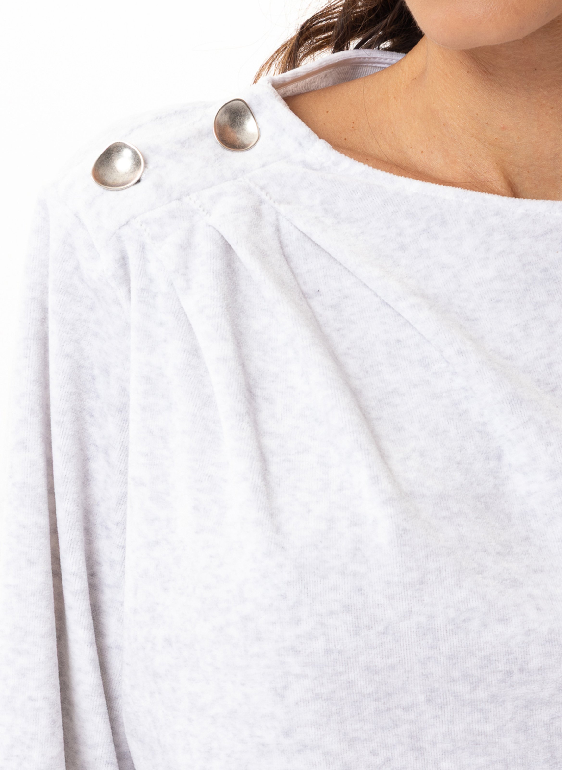 Ensemble homewear en velours LE CHAT Gris