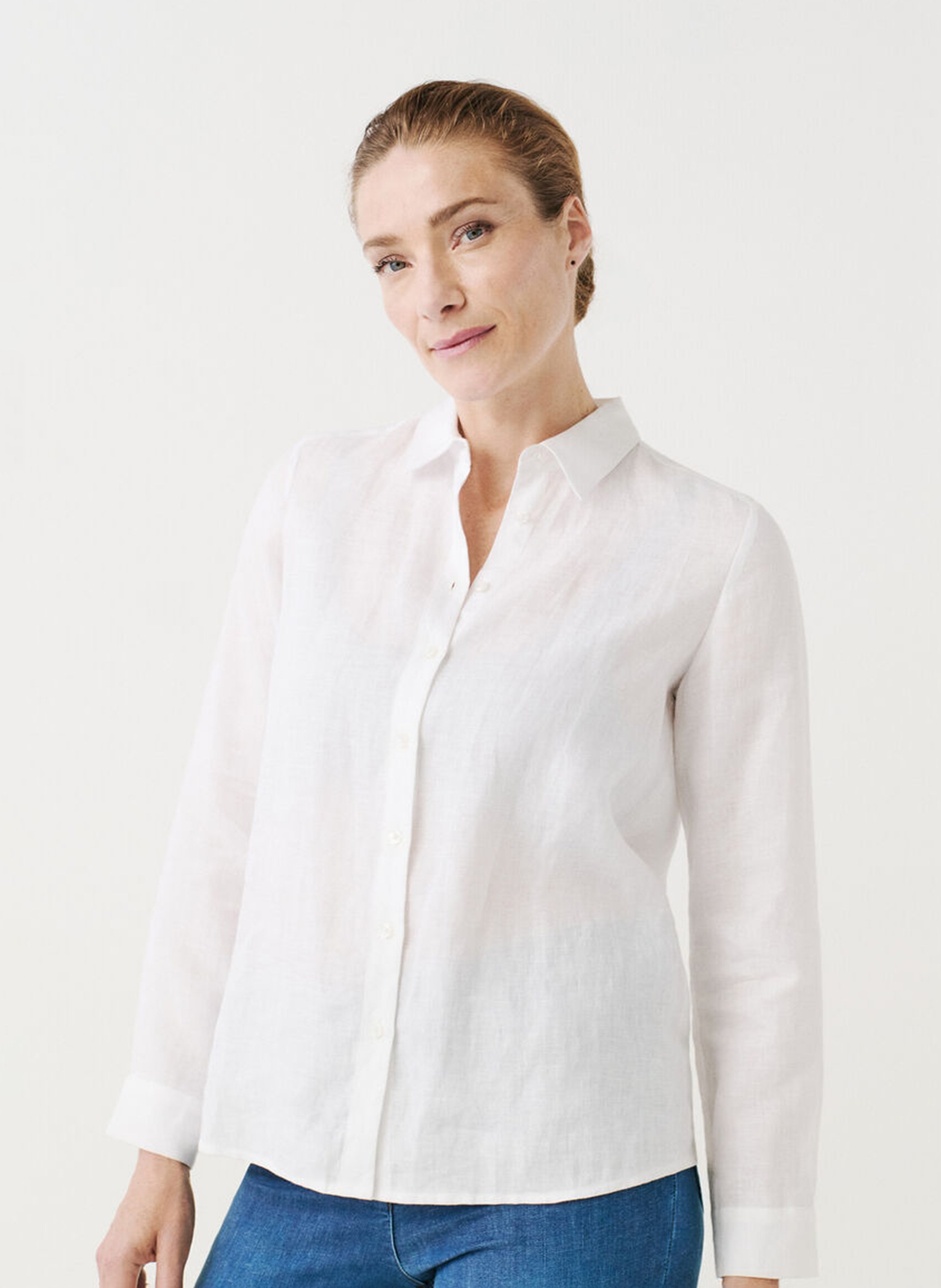 Chemise col classique CAROLL Blanc