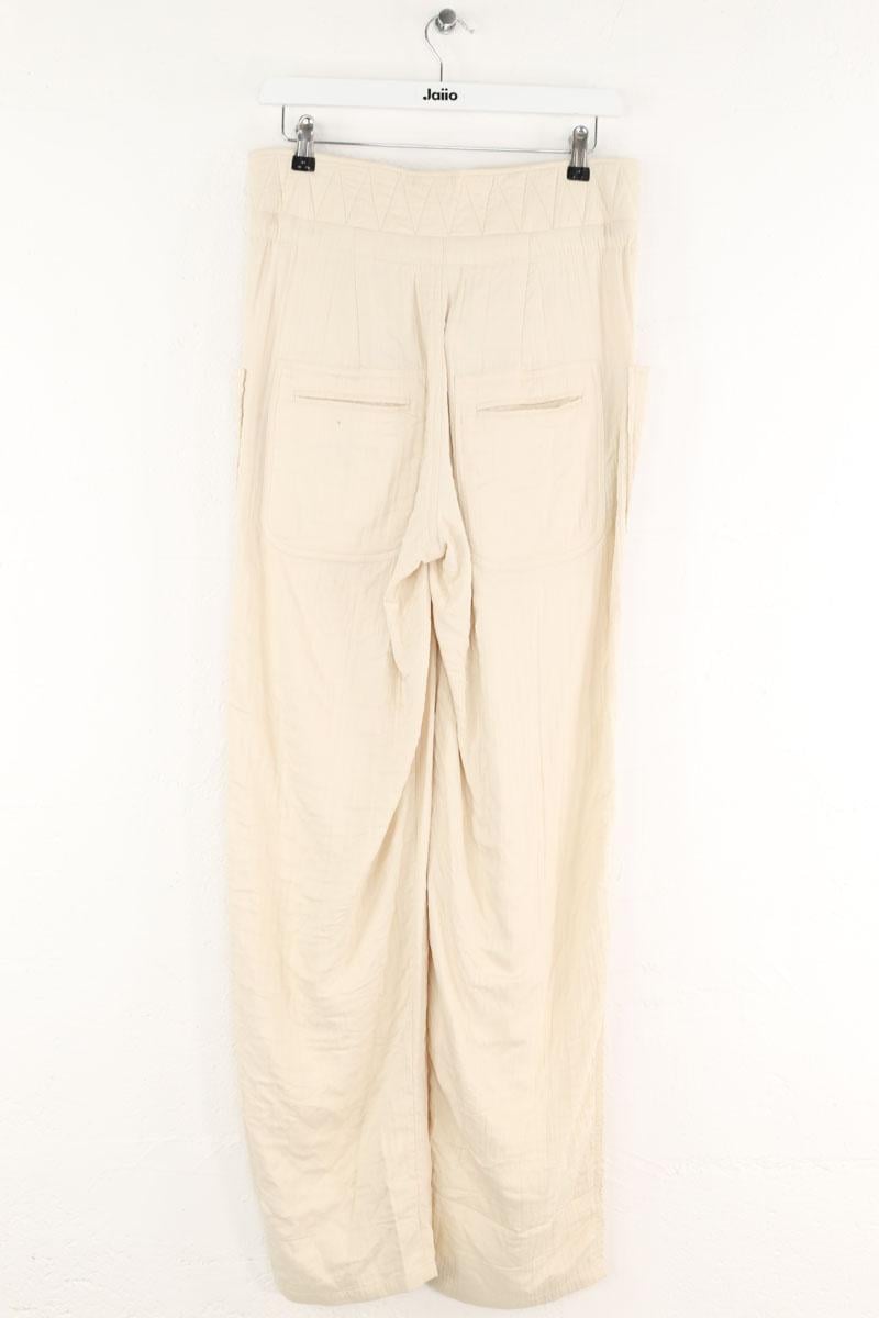 Pantalon droit ISABEL MARANT - Seconde Main Beige