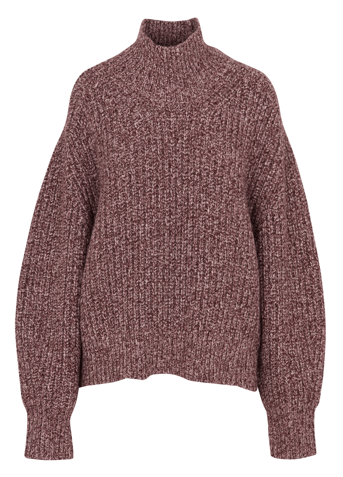 Oversized wool and cashmere sweater ANTIK BATIK Plums