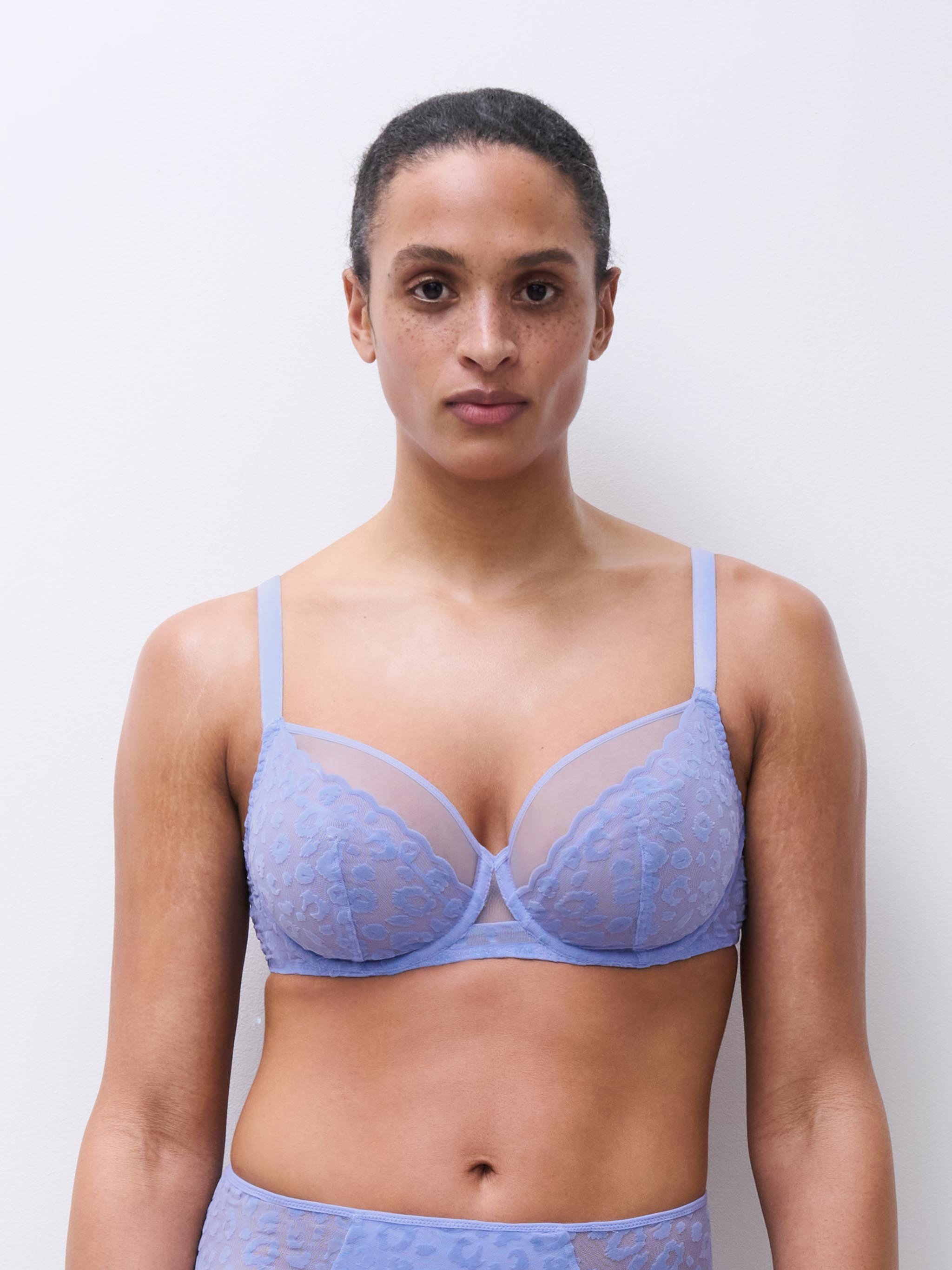 Full-cup bra CHANTELLE PULP Blue
