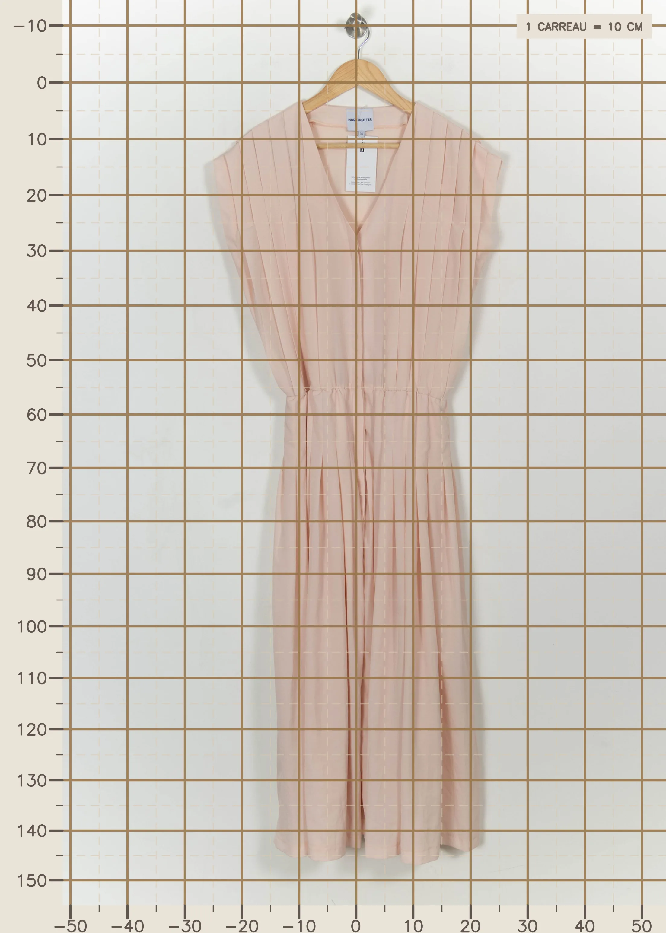 Long dress MODETROTTER - Seconde Main Pink