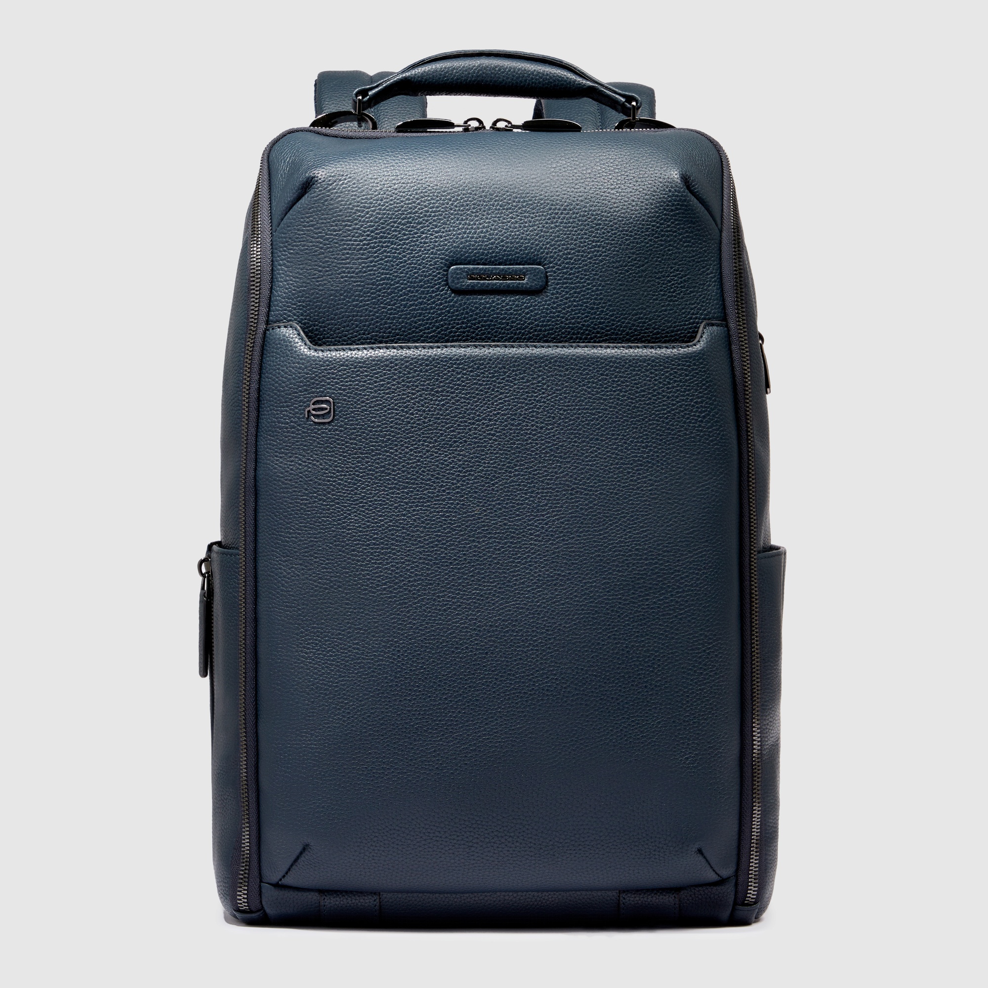 Customizable travel backpack PIQUADRO Blue
