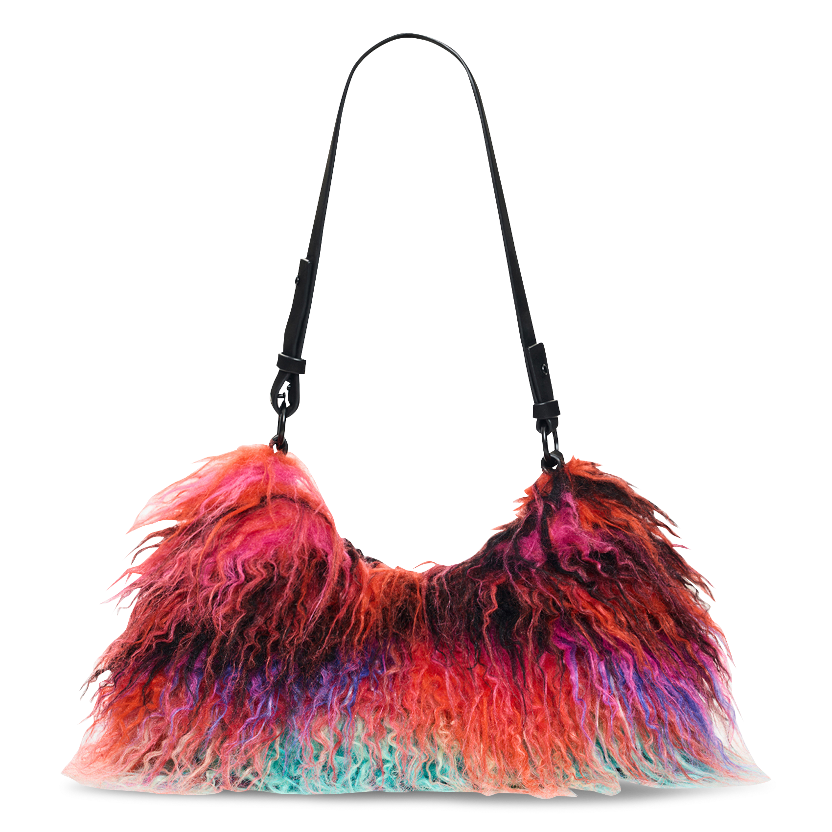 Sac effet fourrure imprimé DESIGUAL Multicolore