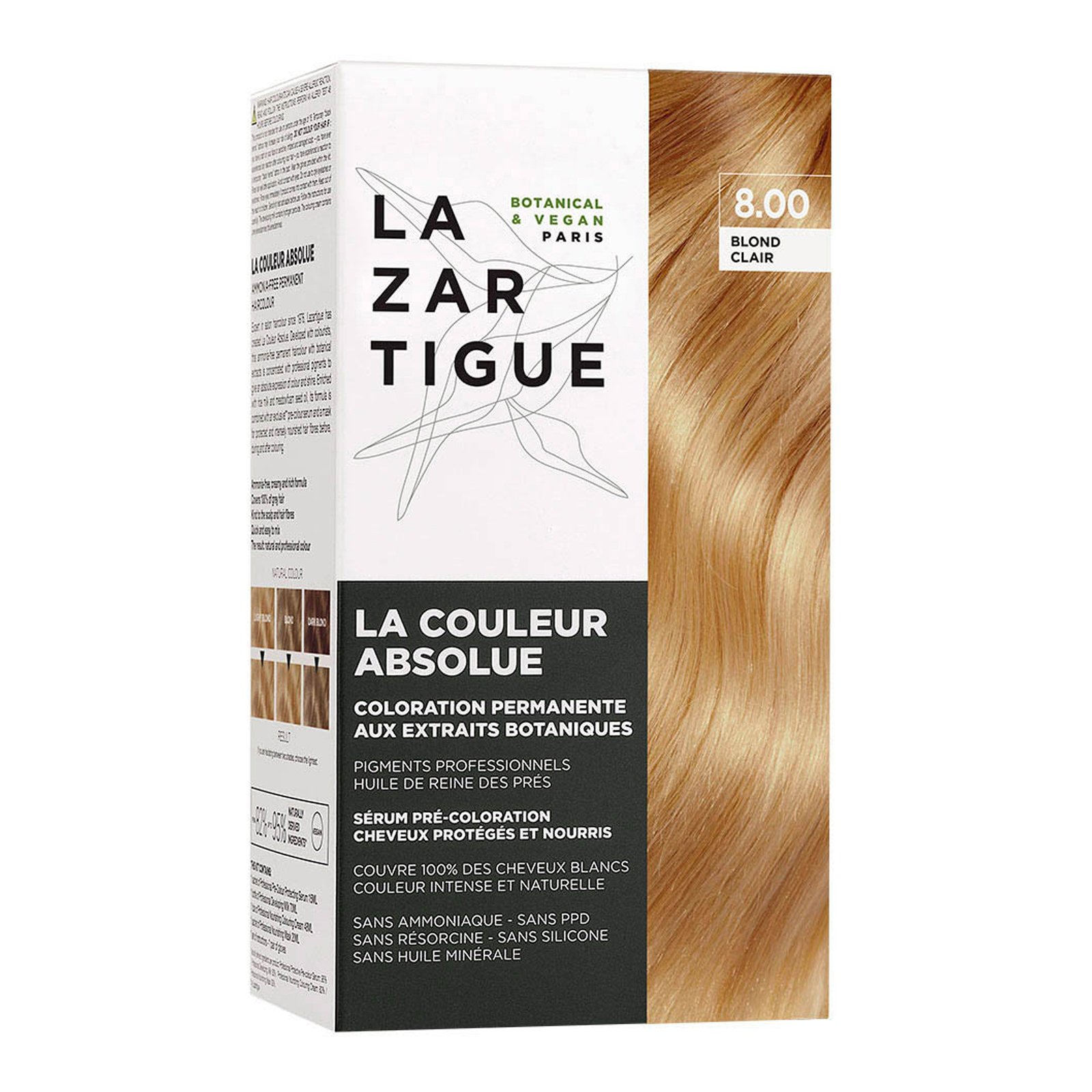COULEUR ABSOLUE LAZARTIGUE 8.00 blond clair