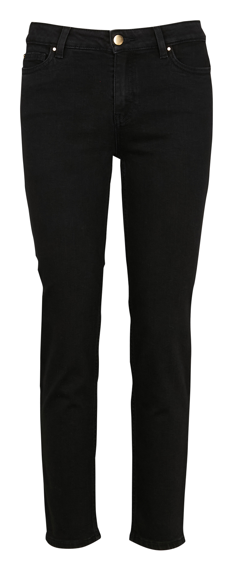 Slim-fit cotton blend jeans MAISON 123 Black