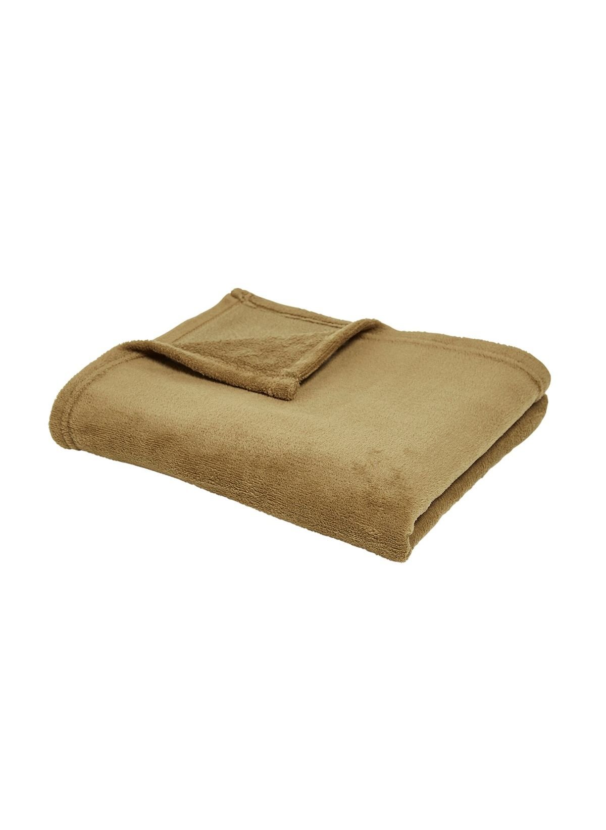 Plain throw TODAY LINGE DE MAISON Brown