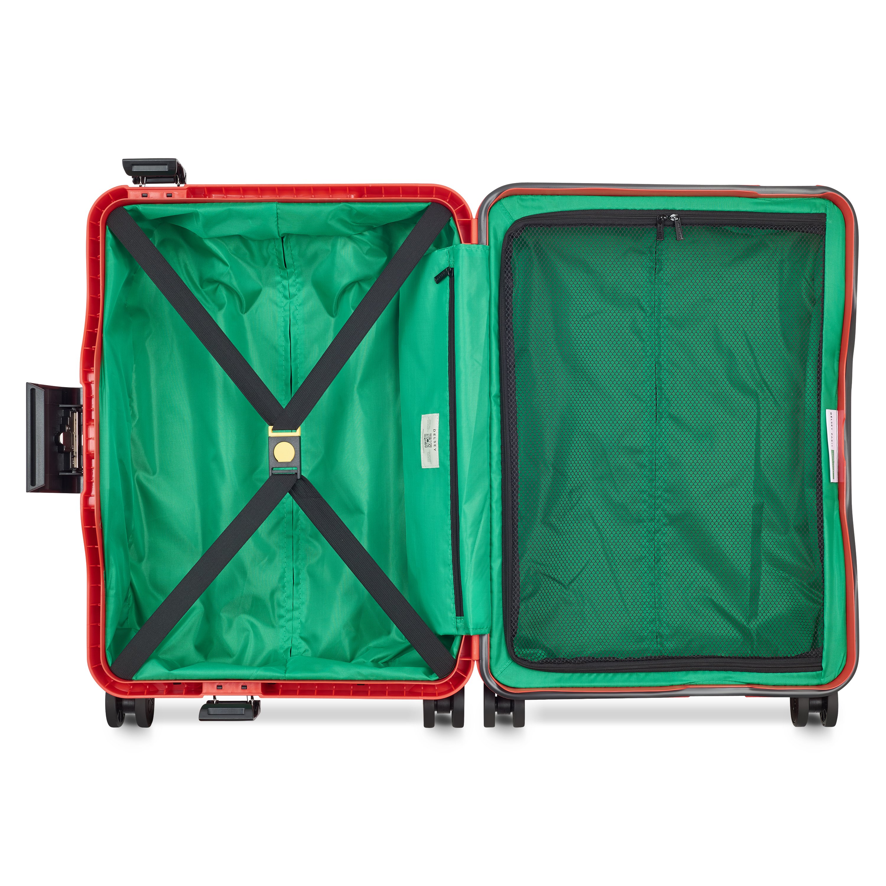 Valise cabine rigide DELSEY PARIS Rouge