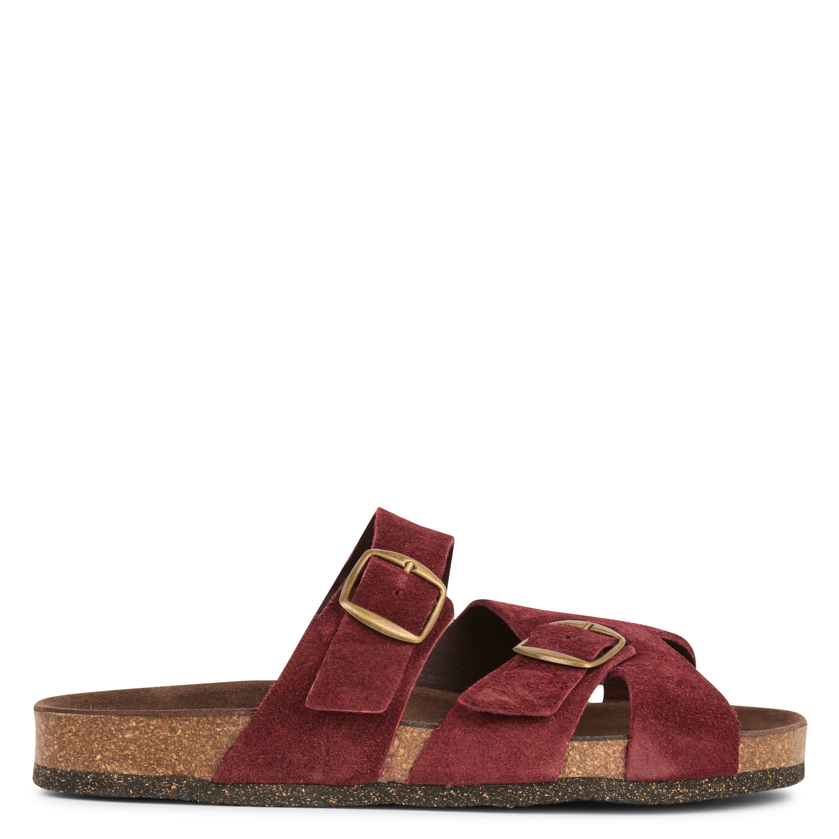 Platte, suède sandalen BOSABO