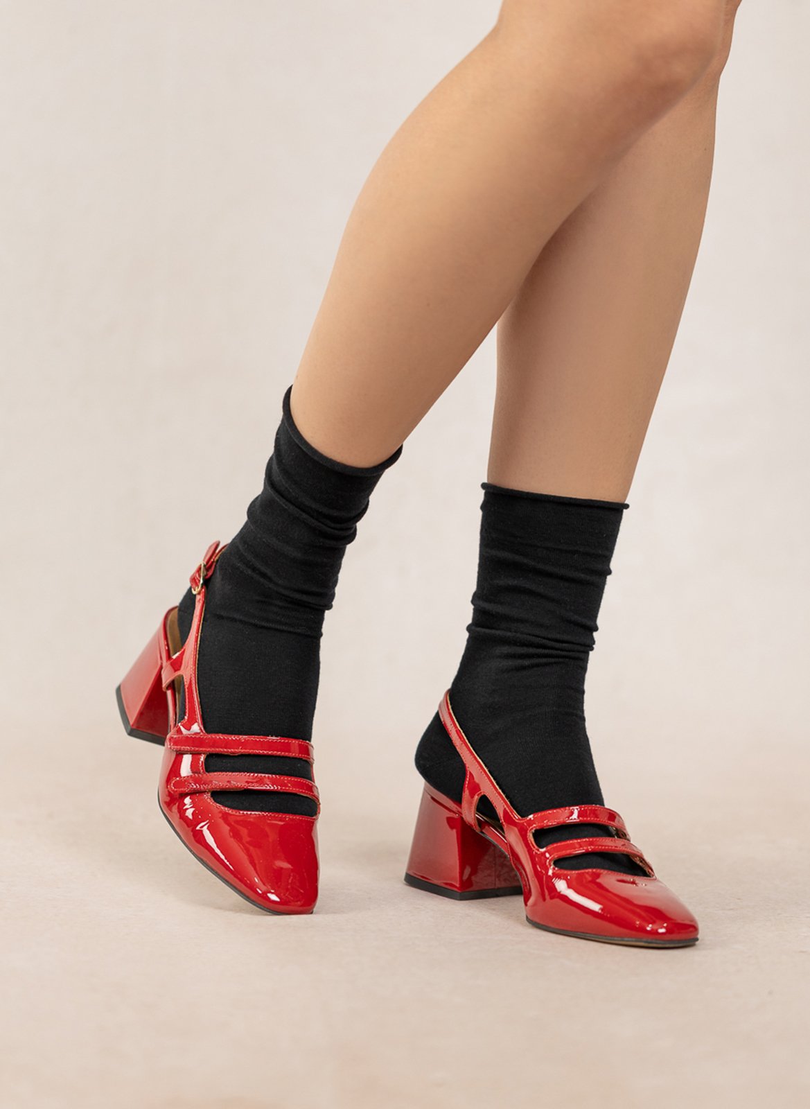 Fine wool-mix socks BLEUFORET Black