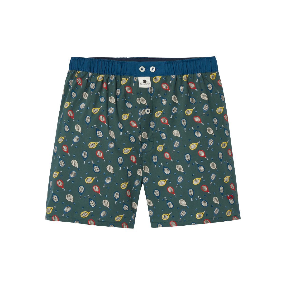 Organic cotton boxer shorts BILLYBELT Green