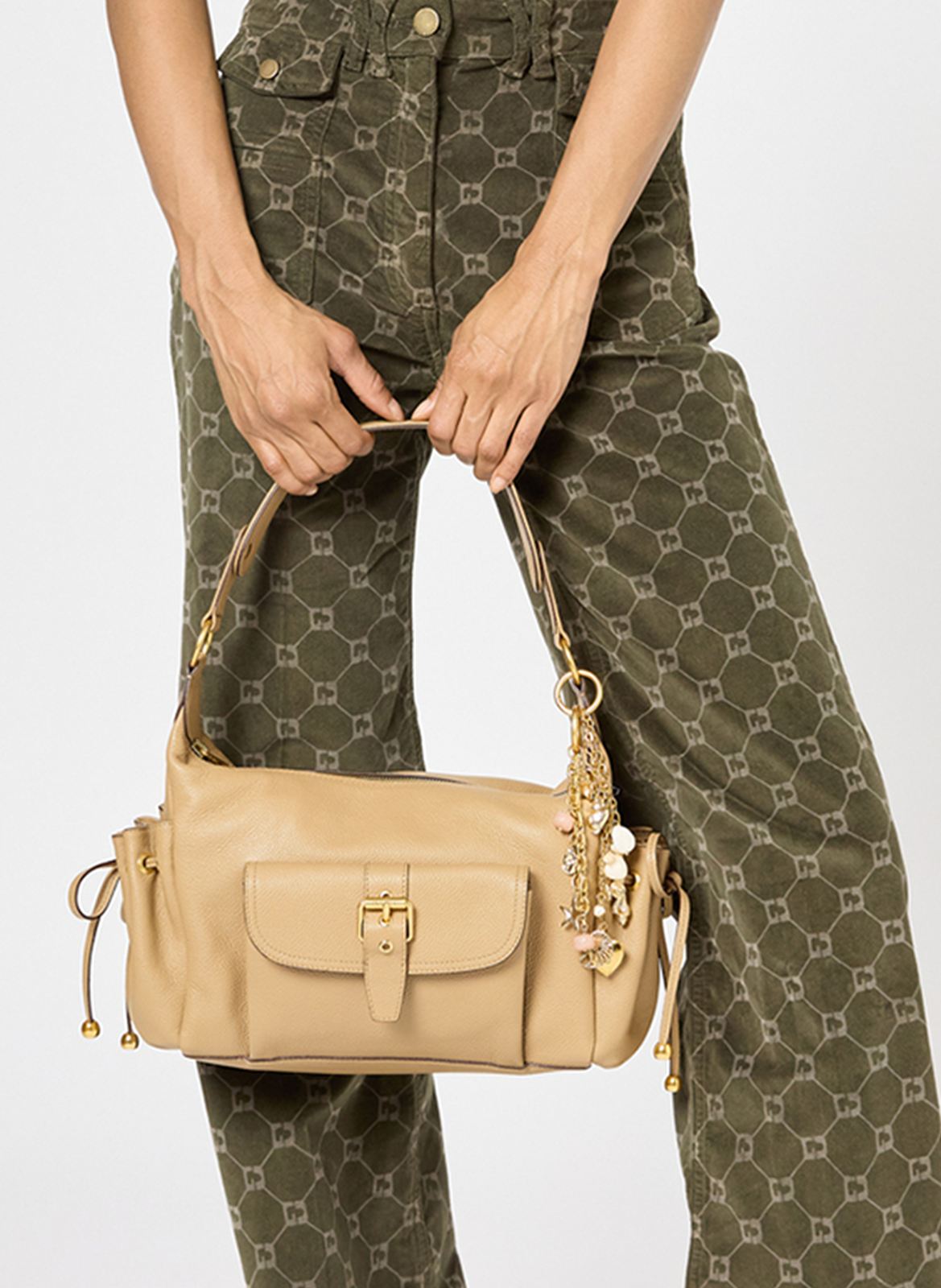 Shell Charm Bag GERARD DAREL Golden