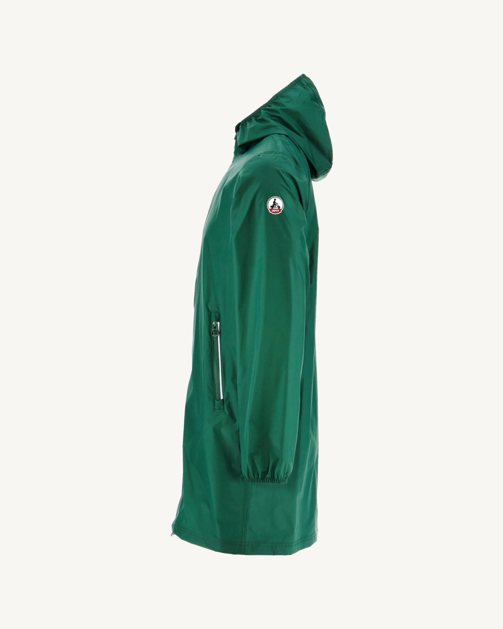 Stockholm packable hooded jacket JOTT Green