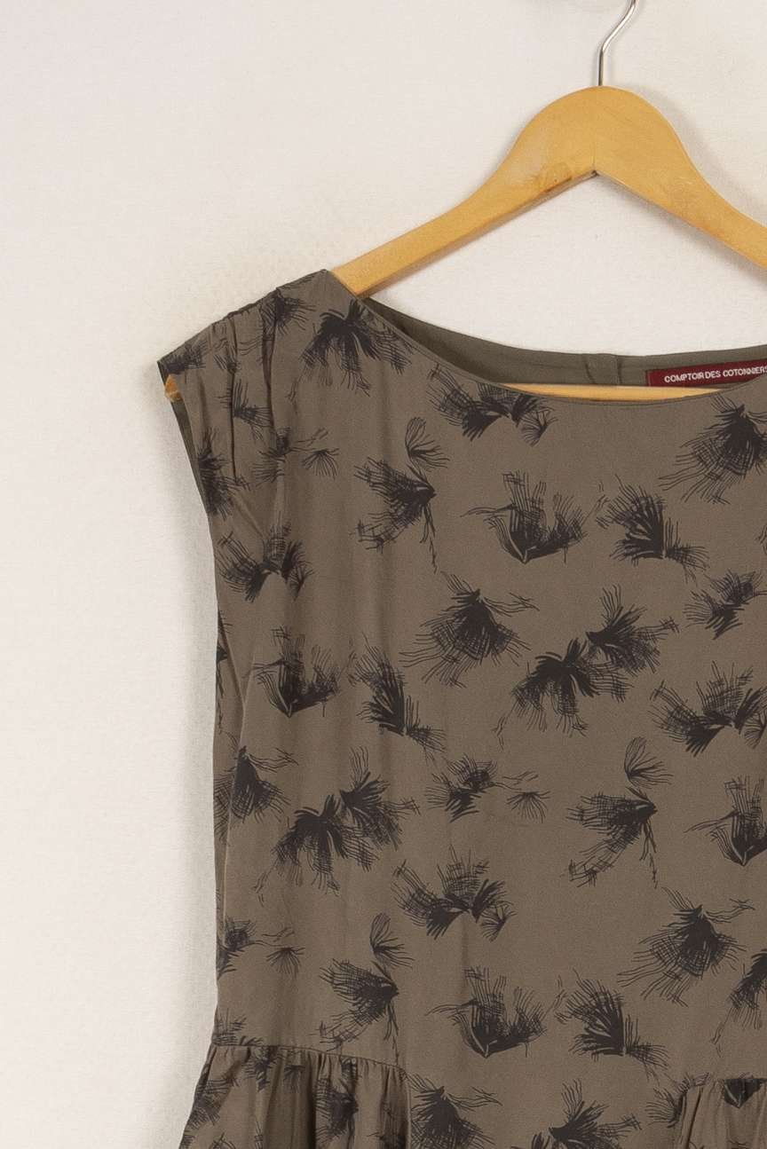 Midi dress COMPTOIR DES COTONNIERS - Seconde main Green