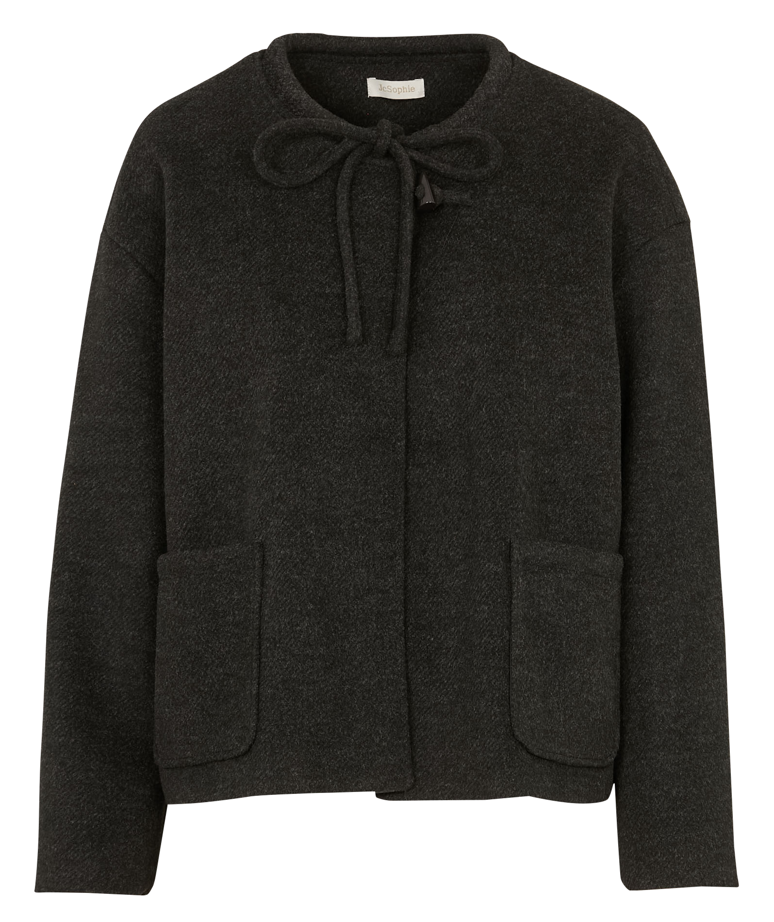 Veste oversize col rond JC SOPHIE Noir