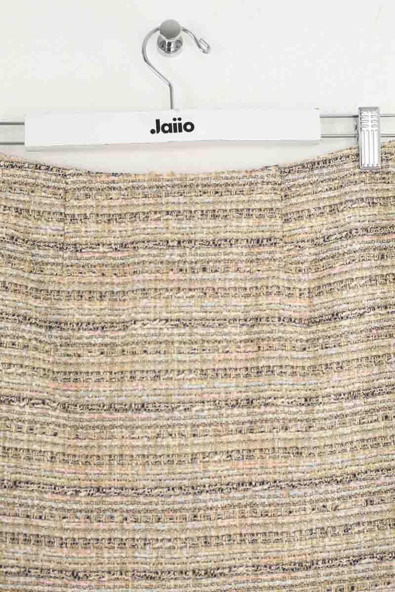 Beige mini skirt TARA JARMON - Seconde Main Beige