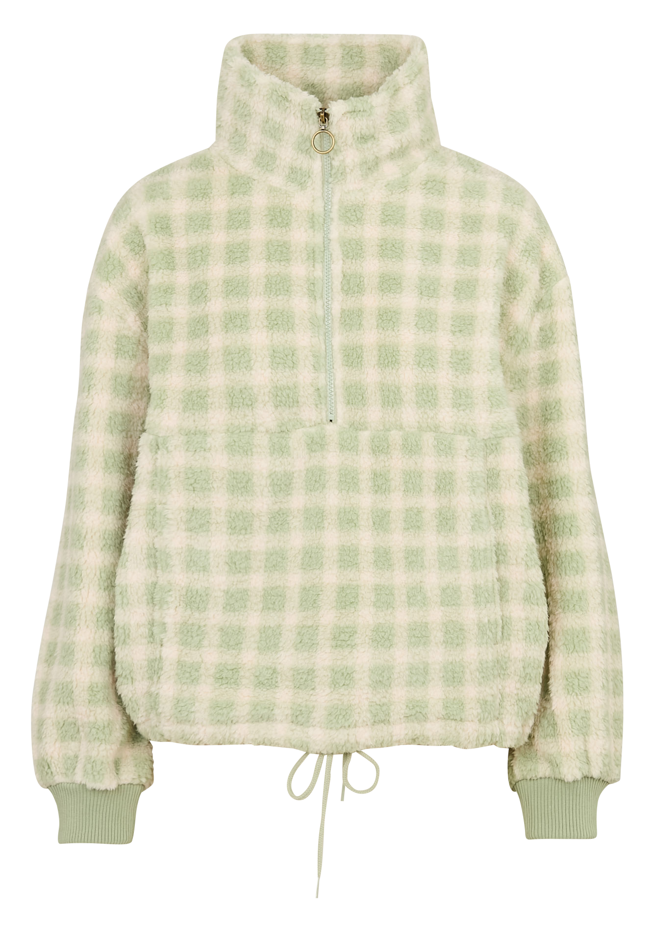 Sweat oversize col montant à imprimé BILLABONG Vert