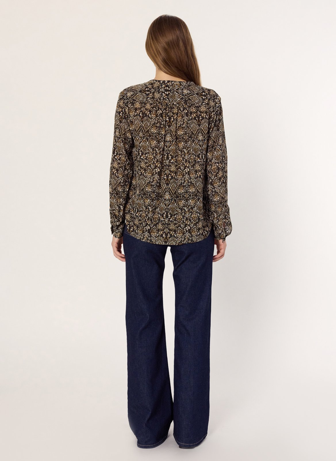 Rechte top met print GERARD DAREL Kaki