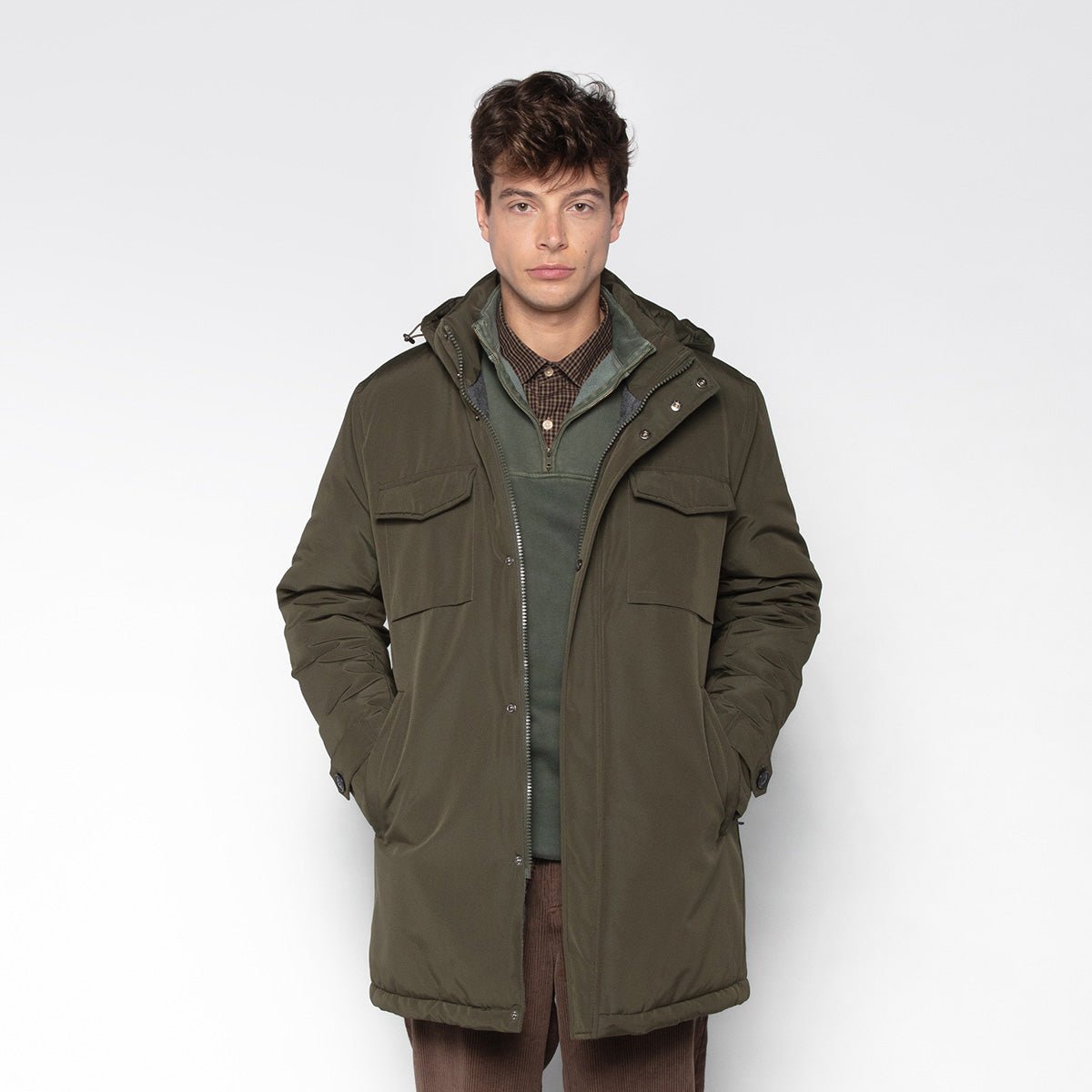 Winter parka SERGE BLANCO Green