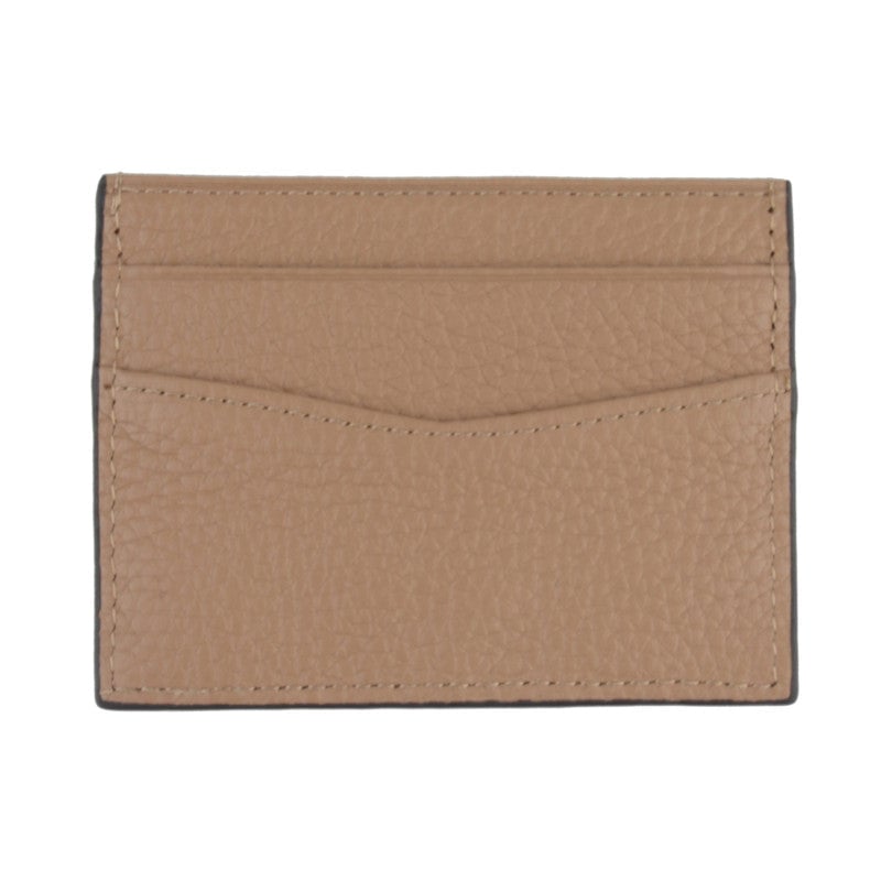 Card holder - cowhide leather POURCHET Brown