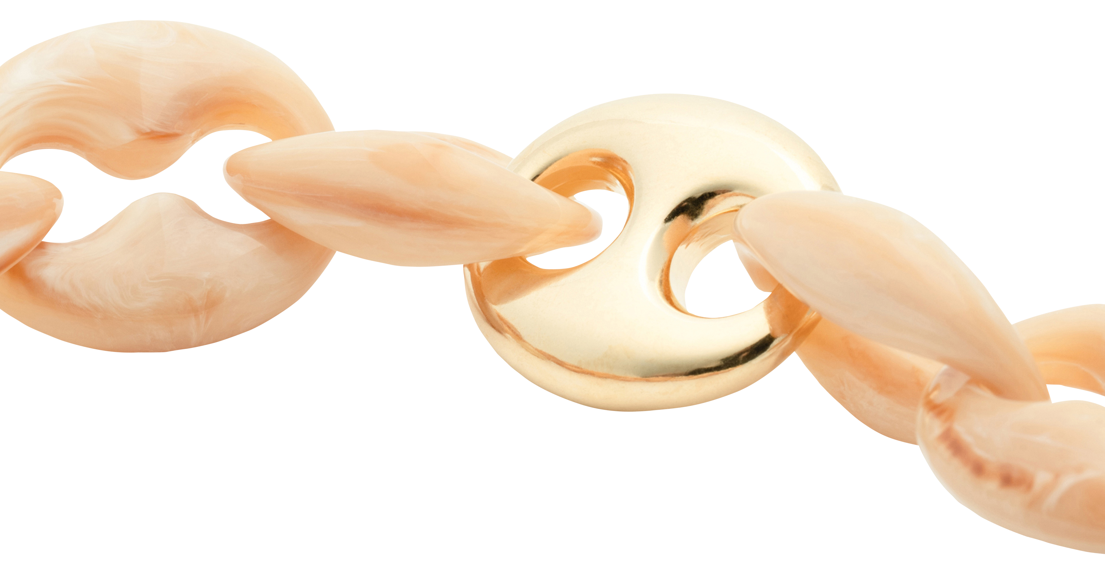 Marmorhalskette VANESSA BARONI Beige