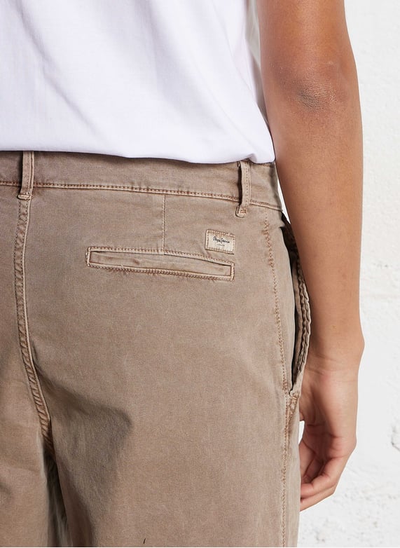 Cotton-blend bucket hat | Beige by PEPE JEANS Cotton-blend bucket hat Beige