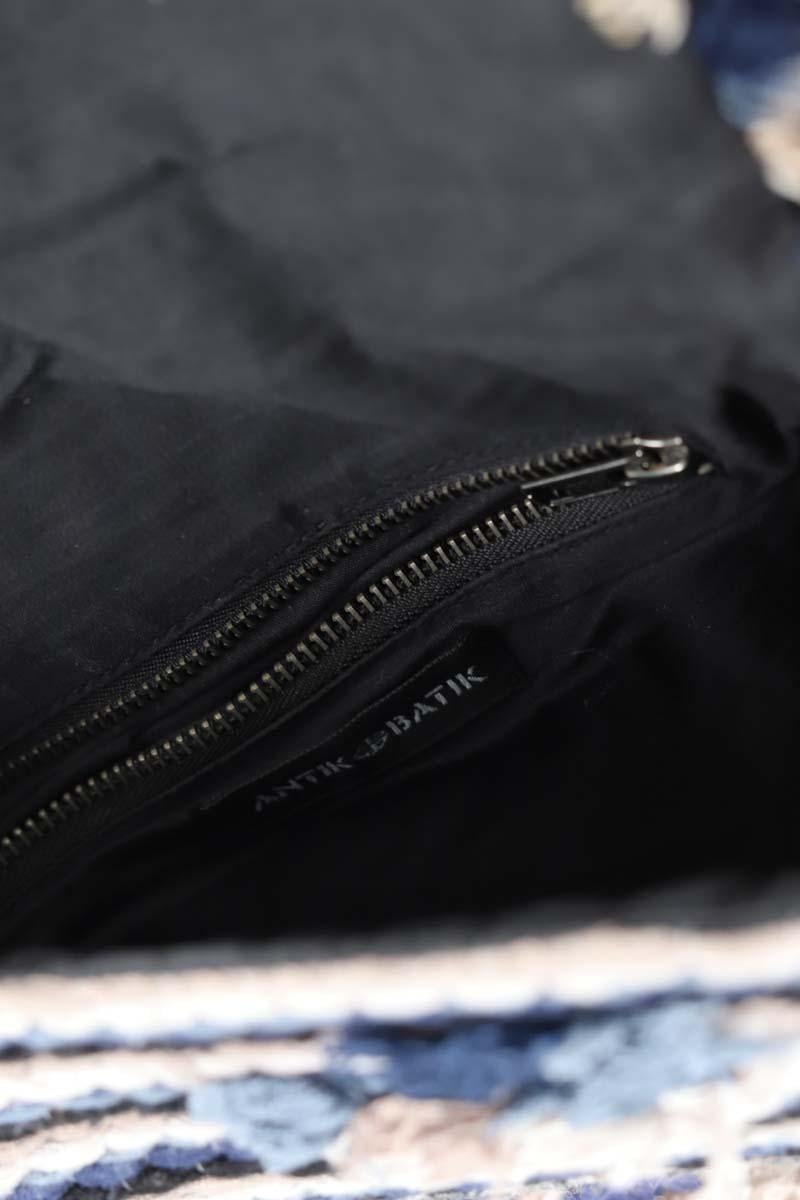 Clutch bag ANTIK BATIK - Seconde Main Blue