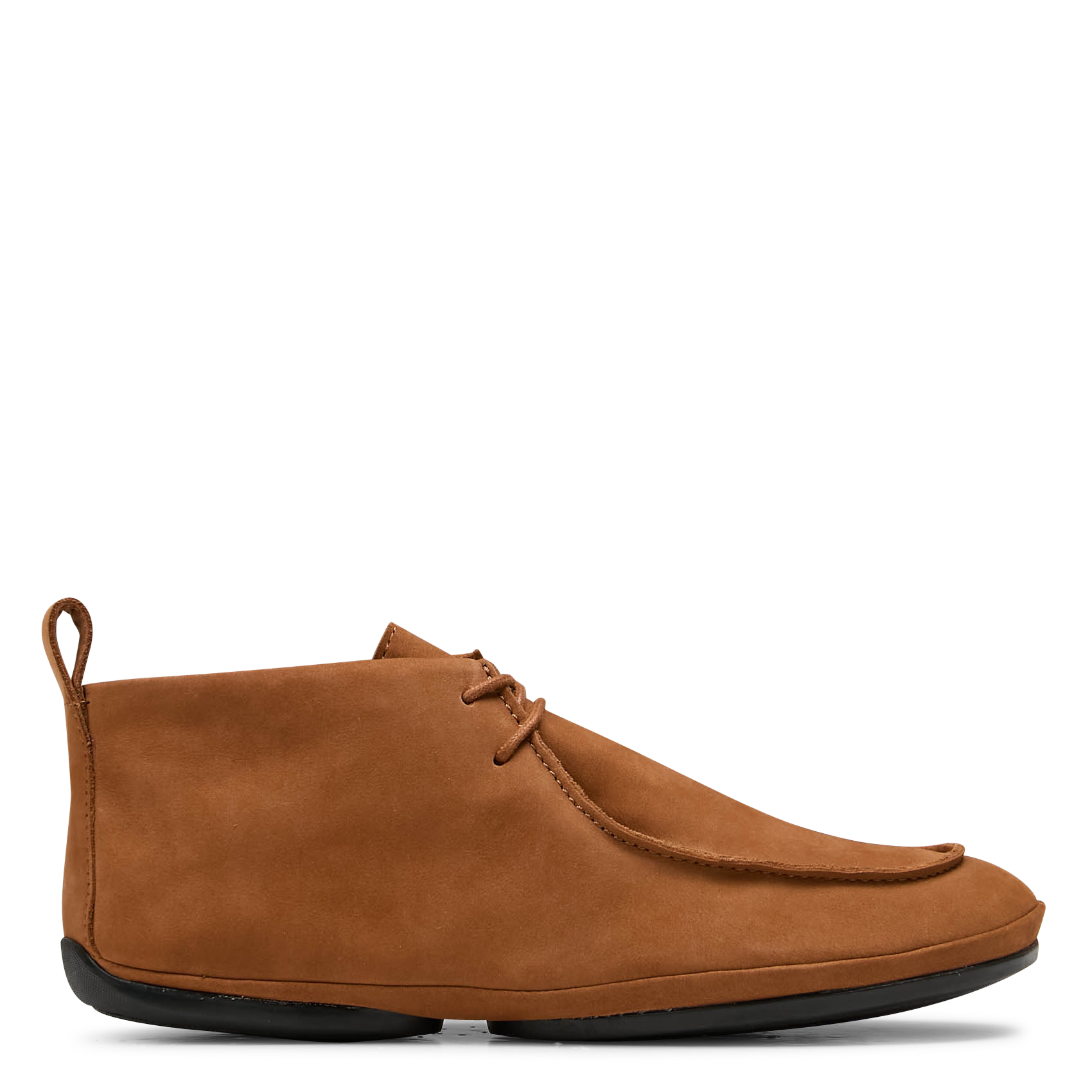 Bottines plates unies en cuir CAMPER