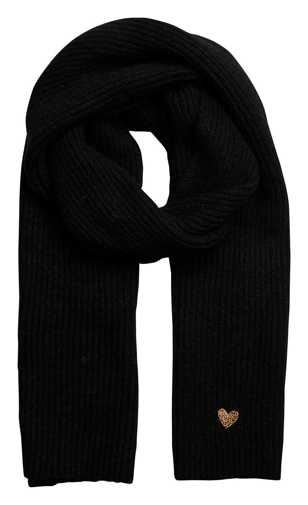 Ribbed knit scarf PIECES