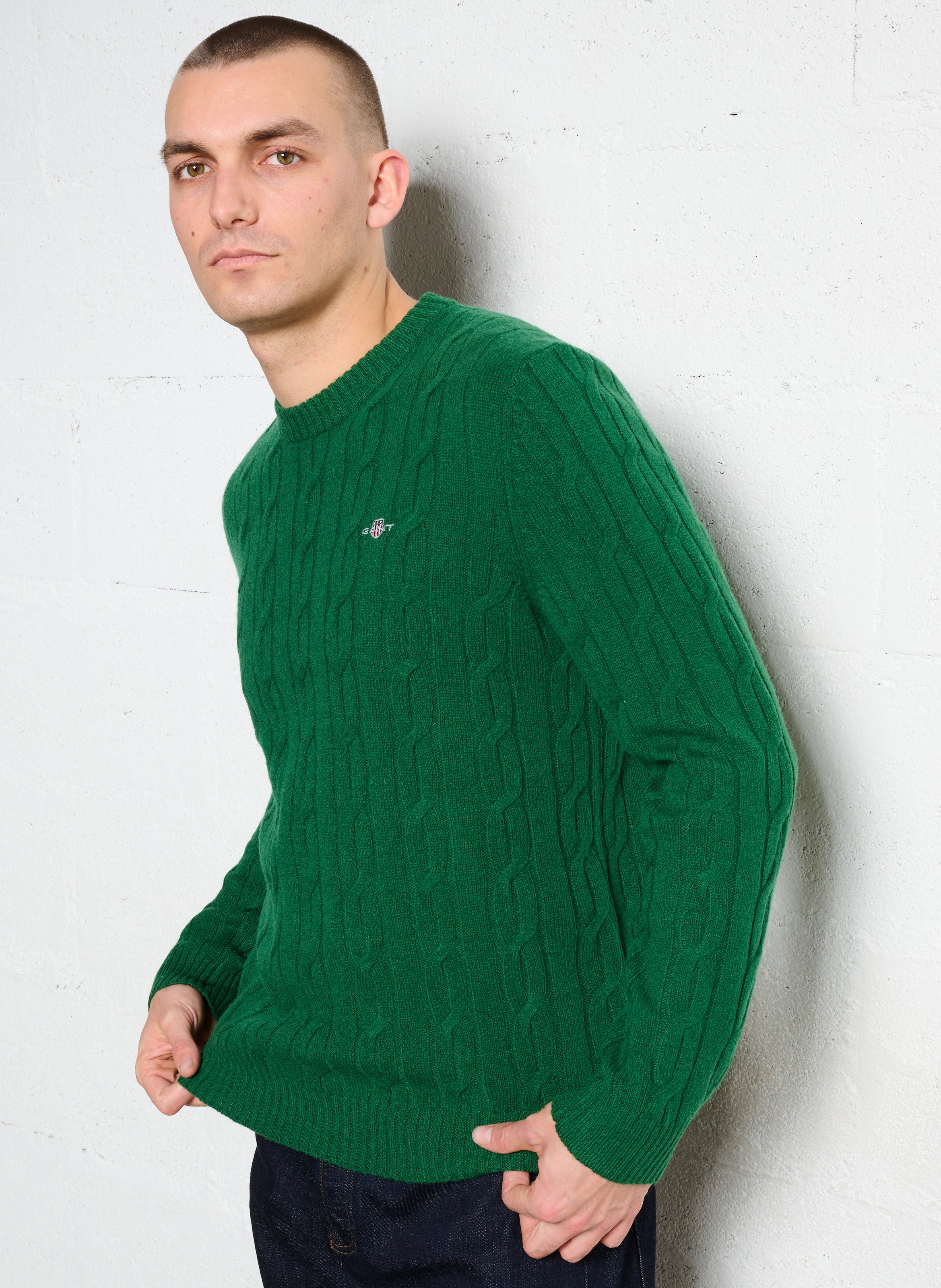 Woleg round-neck oversized wool sweater GANT
