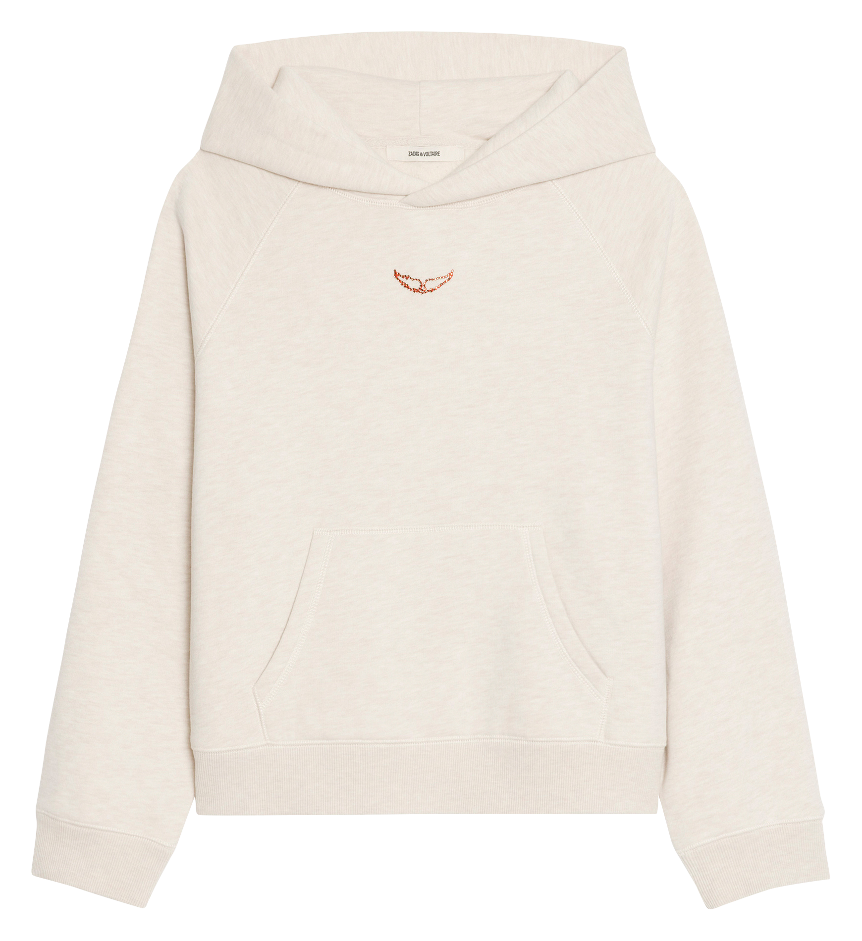 Cotton-mix round-neck sweatshirt ZADIG&VOLTAIRE Brown