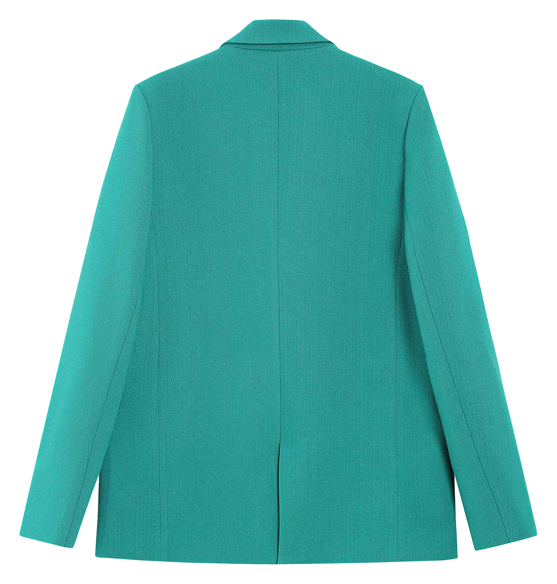 Plain straight blazer GRACE ET MILA Green