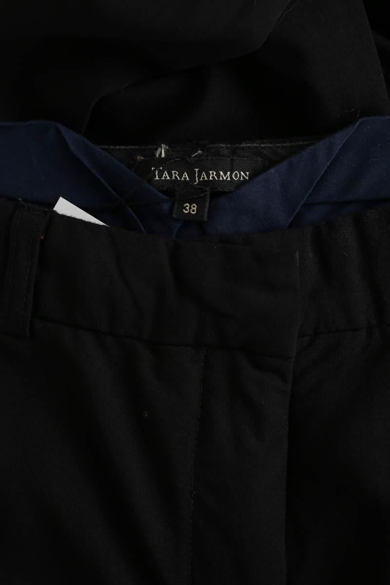 Wide trousers TARA JARMON - Seconde Main Black