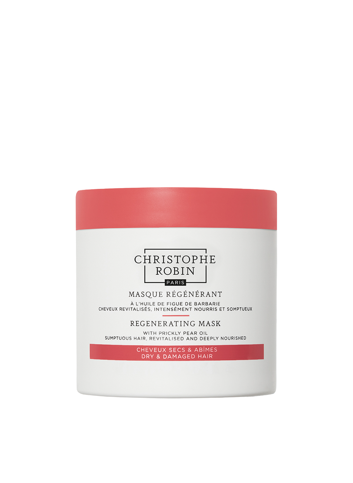 Regenererend masker met cactusvijgolie CHRISTOPHE ROBIN No color