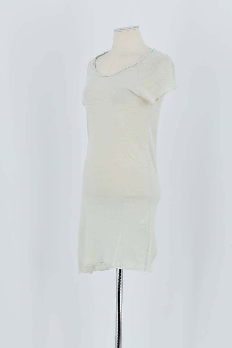 Dress MAJESTIC FILATURES - SECONDE MAIN Beige